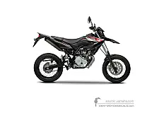Pegatinas para Yamaha WR125X 2010 - Negro • Yamaha Pegatinas OEM