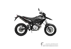 Aufkleber für Yamaha WR125X 2011 - Schwarz • Yamaha OEM-Aufkleber