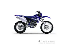 Stickers voor Yamaha WR250F 2005 - Blauw • Yamaha OEM Stickers