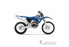 Autocollants pour Yamaha WR250F 2009 - Bleu • Yamaha Autocollants OEM