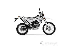 Autocollants pour Yamaha WR250R 2008 - Blanc • Yamaha Autocollants OEM
