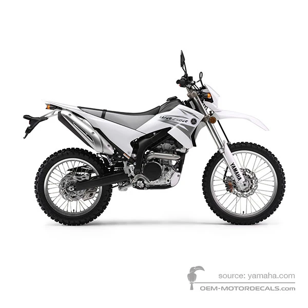 Pegatinas para Yamaha WR250R 2008 - Blanco • Yamaha Pegatinas OEM