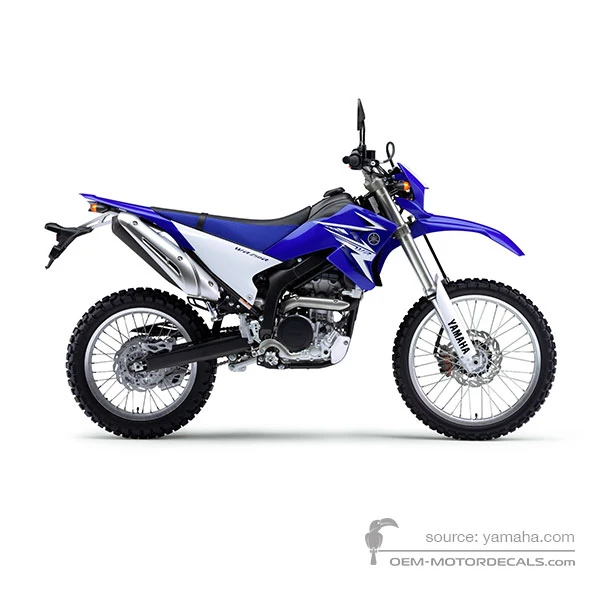 Pegatinas para Yamaha WR250R 2009 - Azul • Yamaha Pegatinas OEM