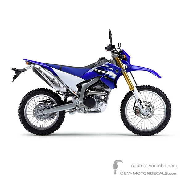 Decals for Yamaha WR250R 2012 - Blue • Yamaha OEM Decals