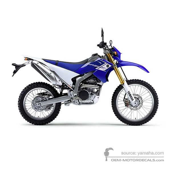 Pegatinas para Yamaha WR250R 2013 - Azul • Yamaha Pegatinas OEM