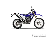 Autocollants pour Yamaha WR250R 2014 - Bleu • Yamaha Autocollants OEM