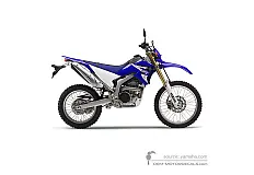Aufkleber für Yamaha WR250R 2015 - Blau • Yamaha OEM-Aufkleber