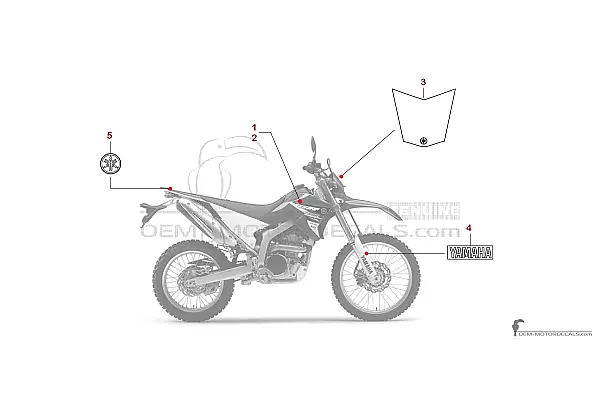Yamaha WR250R 2015 - Blau