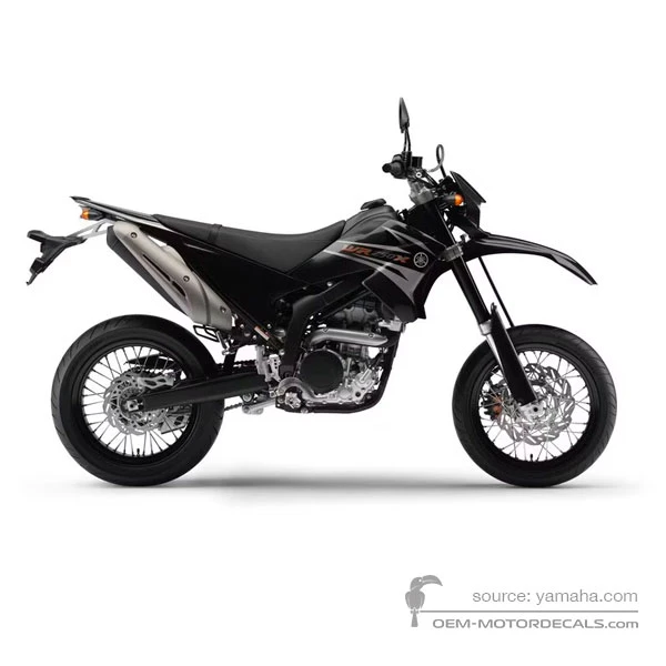 Aufkleber für Yamaha WR250X 2008 - Schwarz • Yamaha OEM-Aufkleber