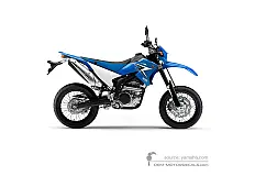 Adesivi per Yamaha WR250X 2010 - Blu • Yamaha Adesivi OEM