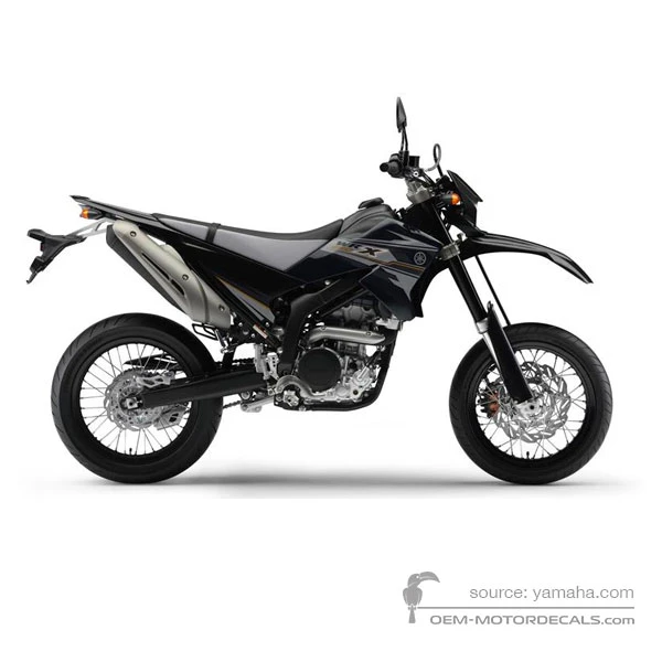 Aufkleber für Yamaha WR250X 2012 - Schwarz • Yamaha OEM-Aufkleber