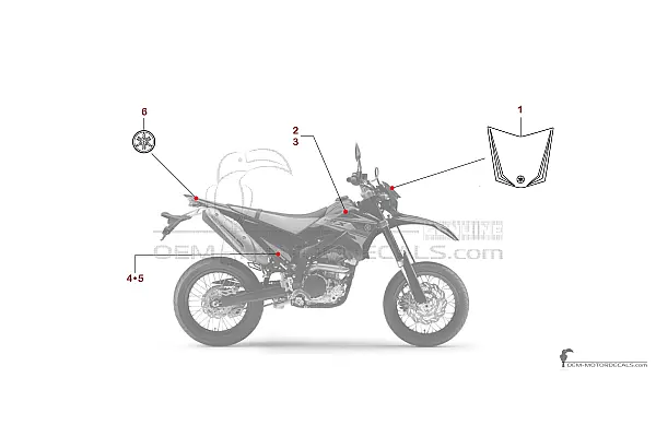 Yamaha WR250X 2012 - Nero