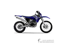 Aufkleber für Yamaha WR450F 2010 - Blau • Yamaha OEM-Aufkleber
