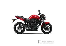 Stickers voor Yamaha XJ6 DIVERSION 2011 - Rood • Yamaha OEM Stickers