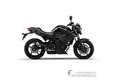 Aufkleber für Yamaha XJ6 DIVERSION 2013 - Schwarz • Yamaha OEM-Aufkleber
