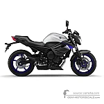 Yamaha XJ6 DIVERSION 2015 - Argent