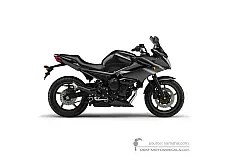 Stickers voor Yamaha XJ6S DIVERSION 2009 - Grijs • Yamaha OEM Stickers