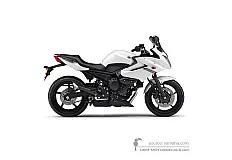Autocollants pour Yamaha XJ6S DIVERSION 2011 - Blanc • Yamaha Autocollants OEM