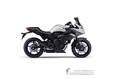 Pegatinas para Yamaha XJ6S Diversion 2016 - Plata • Yamaha Pegatinas OEM