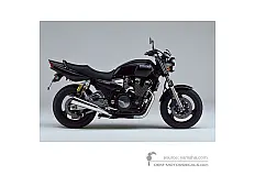Stickers voor Yamaha XJR1300 1999 - Zwart • Yamaha OEM Stickers