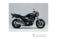 Aufkleber für Yamaha XJR1300 1999 - Grün • Yamaha OEM-Aufkleber