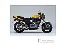 Aufkleber für Yamaha XJR1300SP 2001 - Gelb • Yamaha OEM-Aufkleber