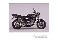 Aufkleber für Yamaha XJR1300 2002 - Schwarz • Yamaha OEM-Aufkleber