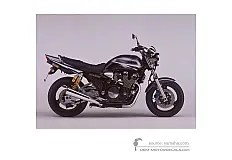 Stickers voor Yamaha XJR1300 2002 - Zilver • Yamaha OEM Stickers