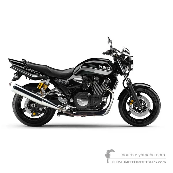 Decals for Yamaha XJR1300 2011 - Black • Yamaha OEM Decals