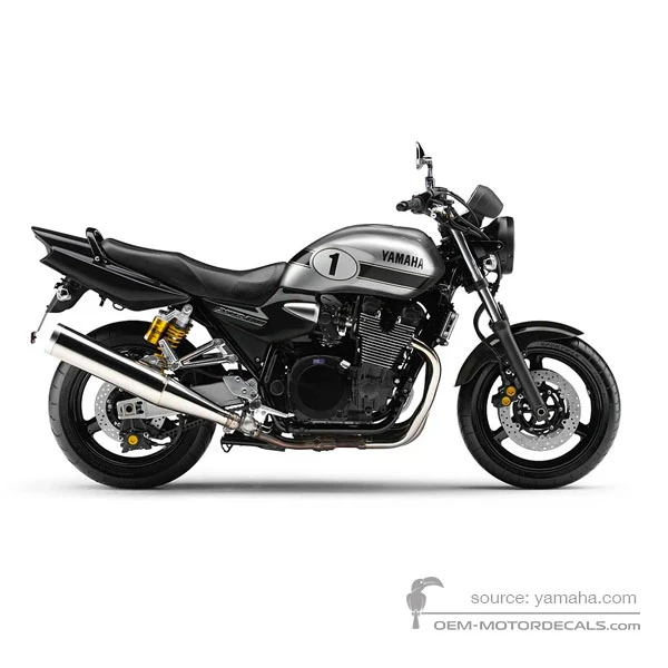 Pegatinas para Yamaha XJR1300 2013 - Plata • Yamaha Pegatinas OEM