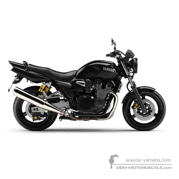Autocollants pour Yamaha XJR1300 2013 - Noir • Yamaha Autocollants OEM