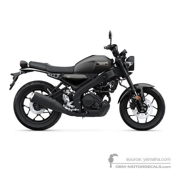 Aufkleber für Yamaha XSR125 2025 - Grau • Yamaha OEM-Aufkleber