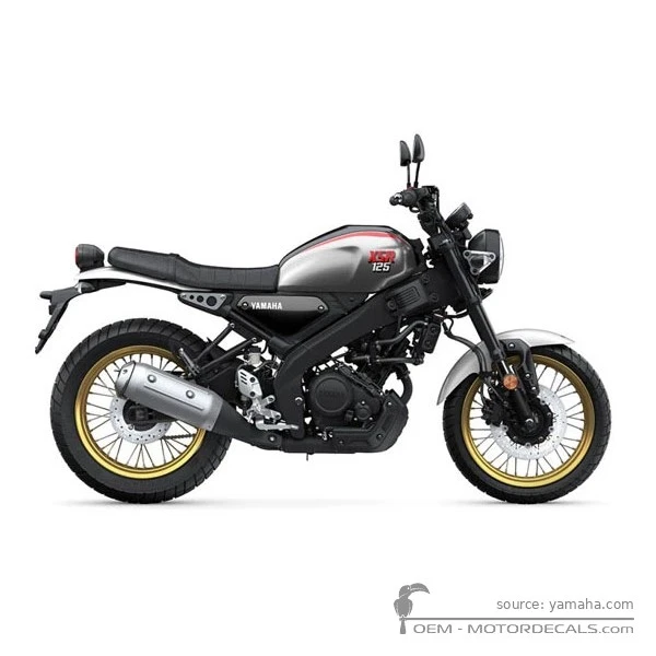 Adesivi per Yamaha XSR125 2026 • Yamaha Adesivi OEM