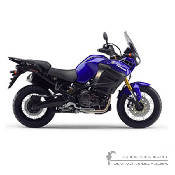 Pegatinas para Yamaha XT1200Z SUPER TENERE 2014 - Azul • Yamaha Pegatinas OEM