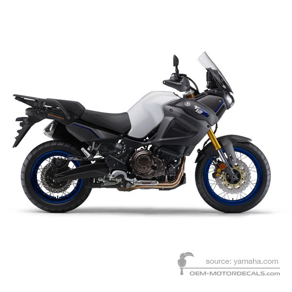 Aufkleber für Yamaha XT1200Z SUPER TENERE 2019 - Grau • Yamaha OEM-Aufkleber