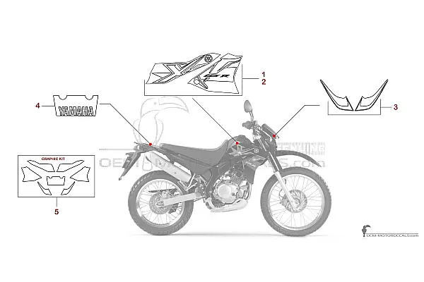 Yamaha XT125R 2006 - Czarny
