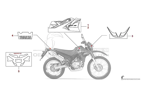 Yamaha XT125R 2006 - Niebieski