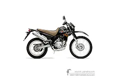 Aufkleber für Yamaha XT125R 2007 - Schwarz • Yamaha OEM-Aufkleber