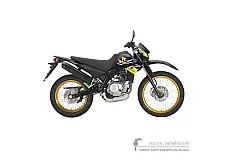 Aufkleber für Yamaha XT125R 2008 - Schwarz • Yamaha OEM-Aufkleber