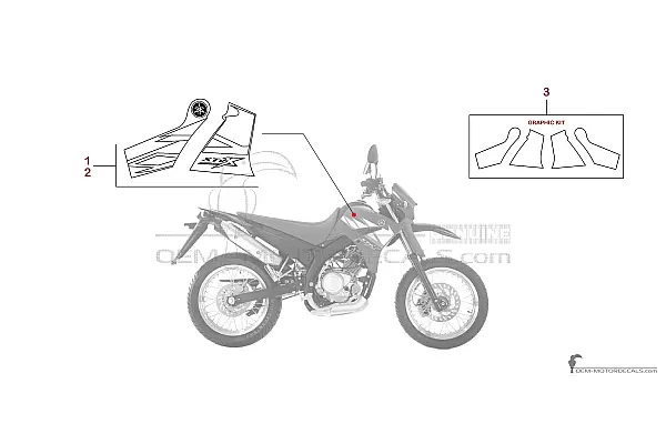 Yamaha XT125X 2005 - Red