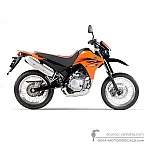 Yamaha XT125X 2006 - Naranja