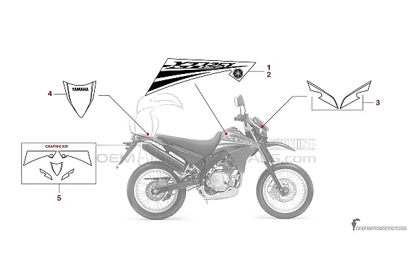 Yamaha XT125X 2007 - Azul