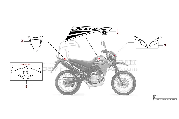 Yamaha XT125X 2007 - Naranja