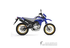 Adesivi per Yamaha XT125X 2008 - Blu • Yamaha Adesivi OEM