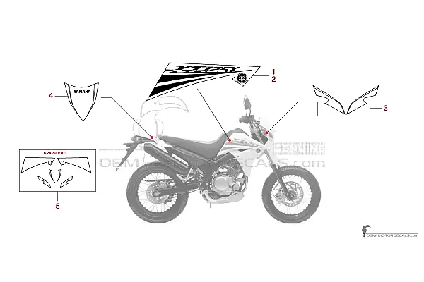 Yamaha XT125X 2008 - White
