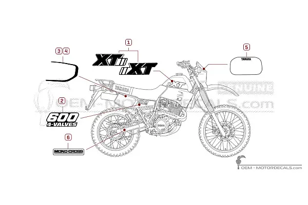 Yamaha XT600 1987