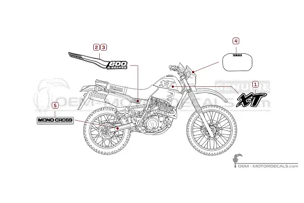 Yamaha XT600 1989