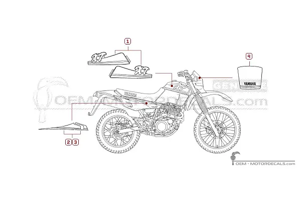 Yamaha XT600 1993