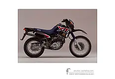 Autocollants pour Yamaha XT600E 1995 - Noir • Yamaha Autocollants OEM
