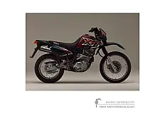 Naklejki do Yamaha XT600E 1996 - Zielony • Yamaha Naklejki OEM